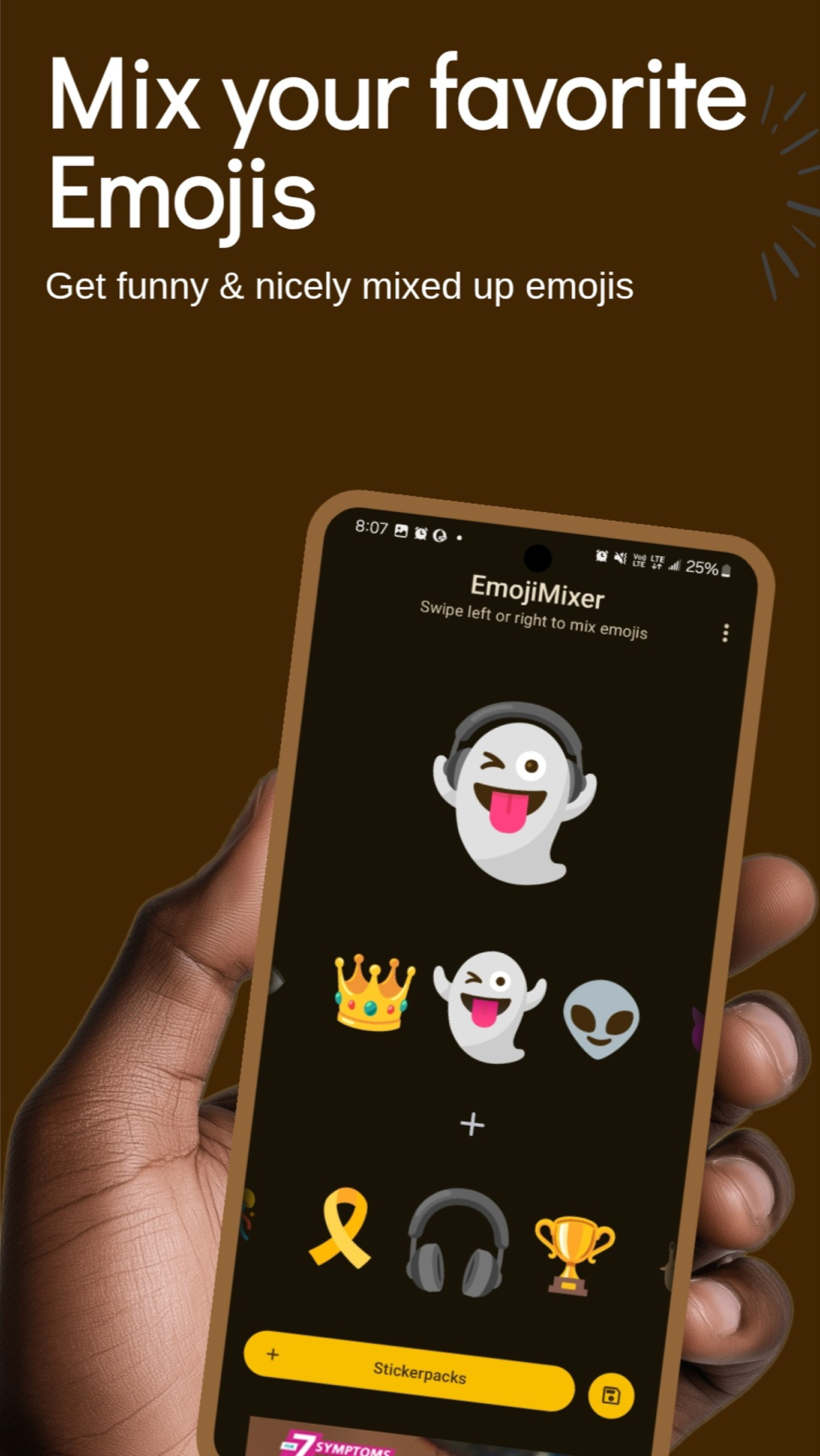 EmojiMixer screen 1